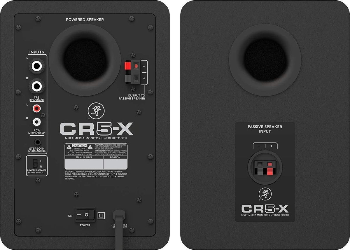 Audio Interface with Studio Monitors and Cables O493