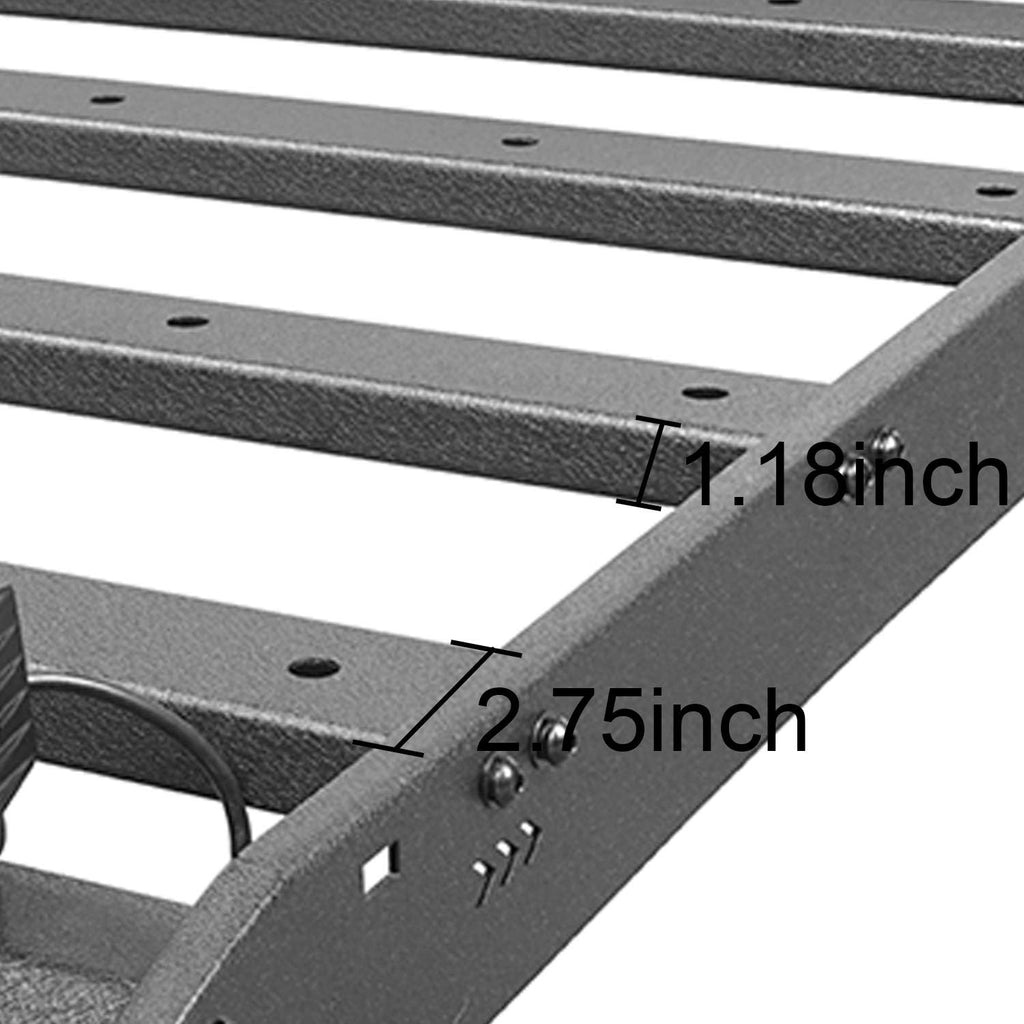 Steel Roof Rack Cargo Carrier for Toyota Tacoma Double Cab Truck C598726
