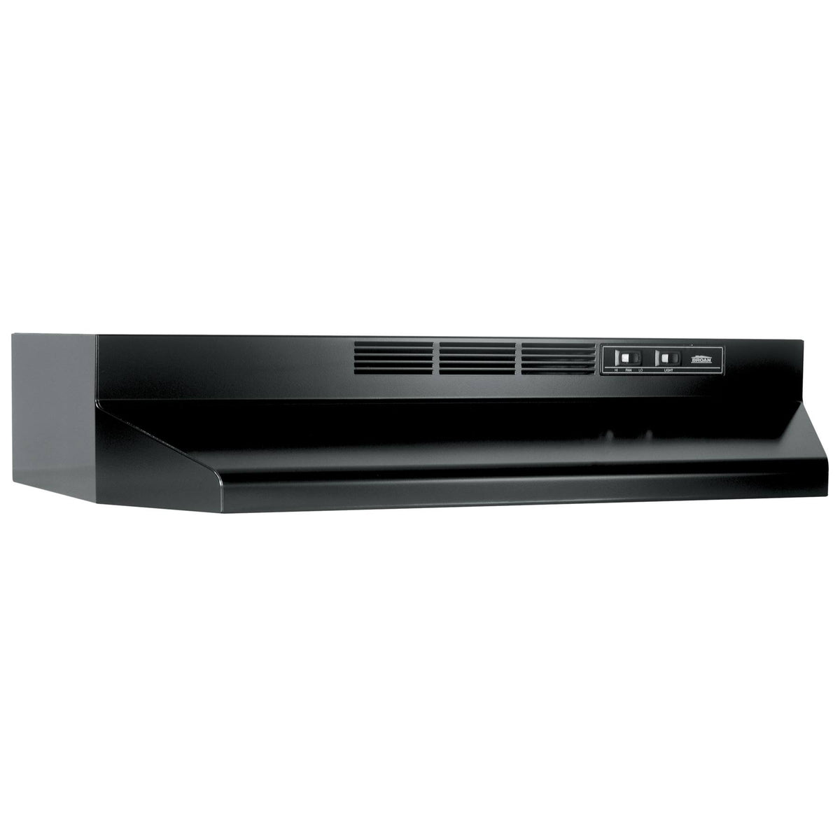 Black Under Cabinet Range Hood T650