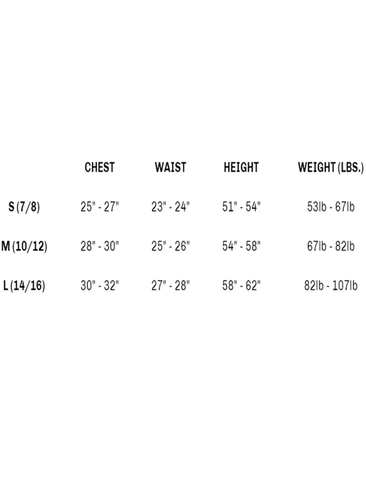 Snow Ski Jacket Coat 7-16 H82972