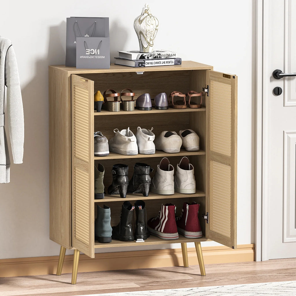 Rattan Storage Cabinet H443