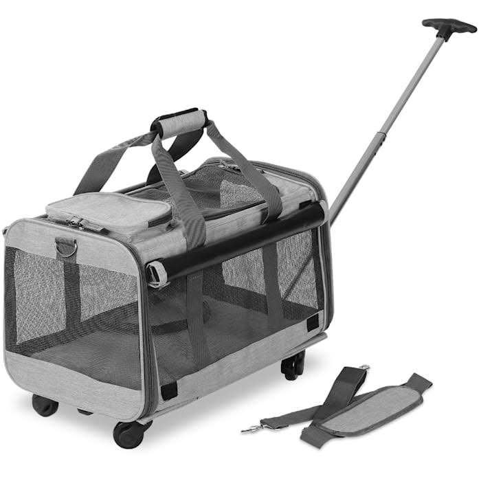 Pet Carrier with Detachable Wheels G5918
