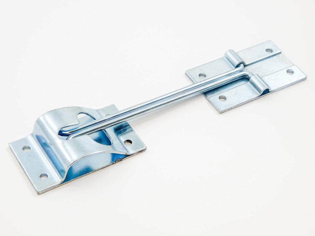 8 Metal T-Style Door Holder Zinc Plated Steel Pack of 2 X4752