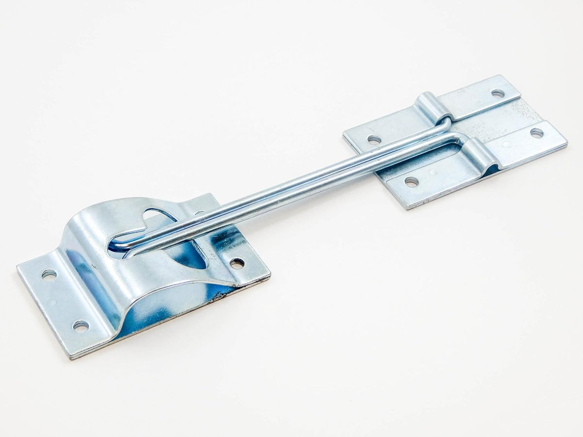8 Metal T-Style Door Holder Zinc Plated Steel Pack of 2 X4752