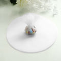 White 9" Tulle Circles Fabrics Sewing Y978869