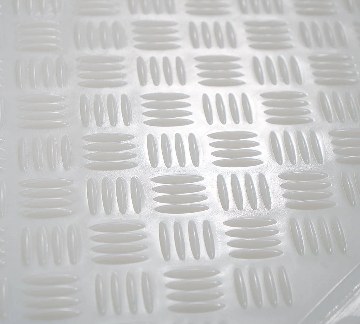 4 Pcs White Ground Protection Mats with 6 Pcs Connectors K959773