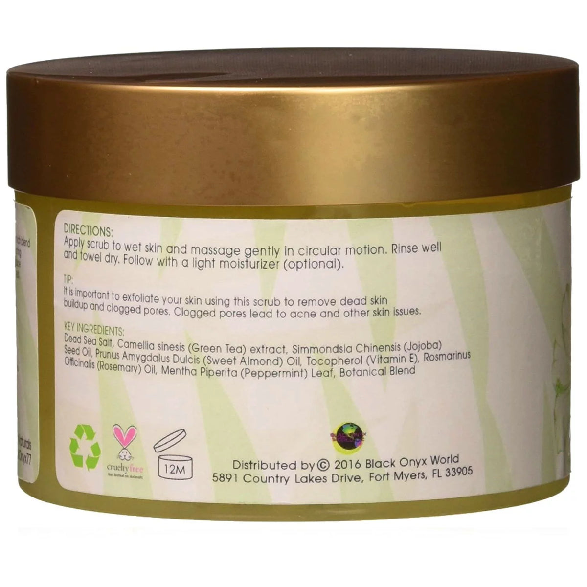 Green Tea Chai Face Scrub 8 Oz. 2 packs R5729