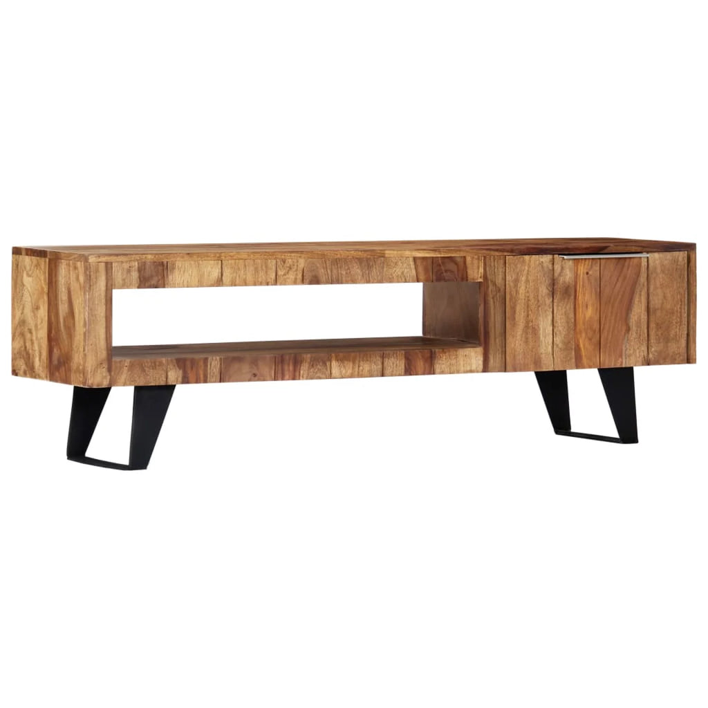 Solid Sheesham Wood TV Cabinet E80829