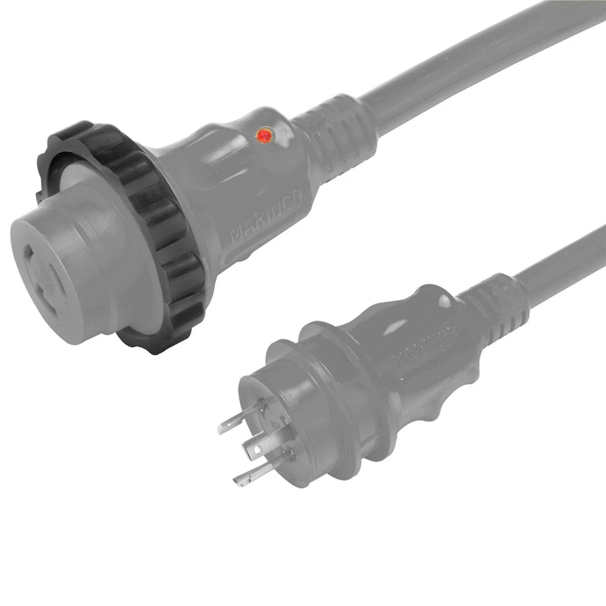 30A 125V Shore Power Cord Gray - 50 ft. H939