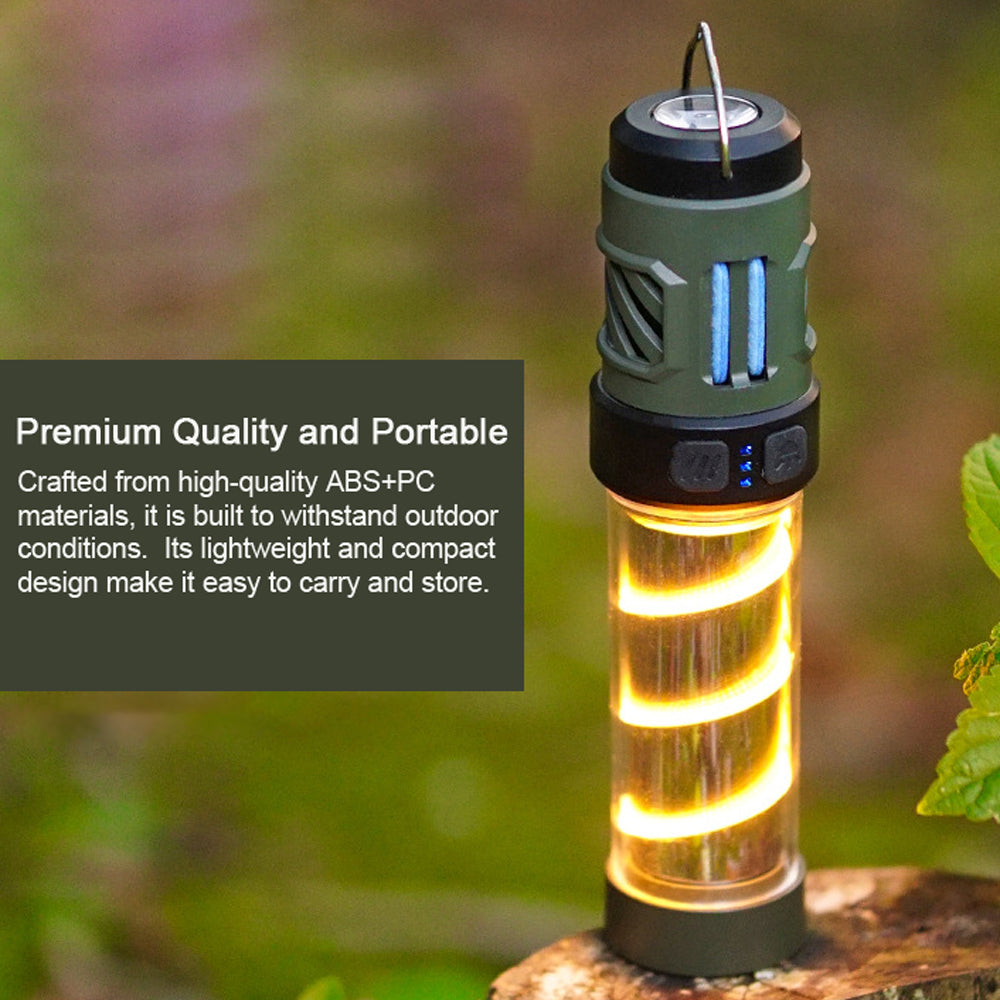 Tent Lamp with Mosquito Tent, 5 Modes, Portable LED Tent Lamp B881204