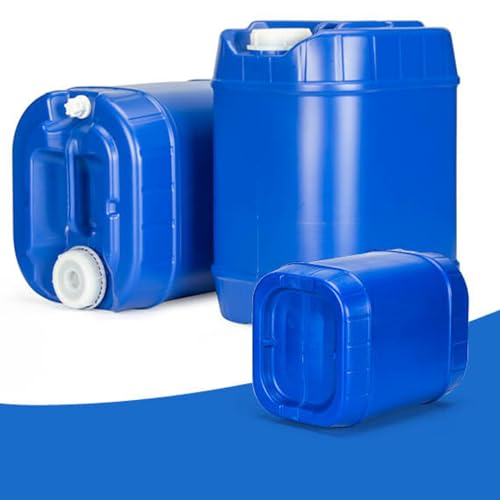 20 Gallon 5 Gallon Each Water Storage Tanks with Lids Spigot Stackable O54518