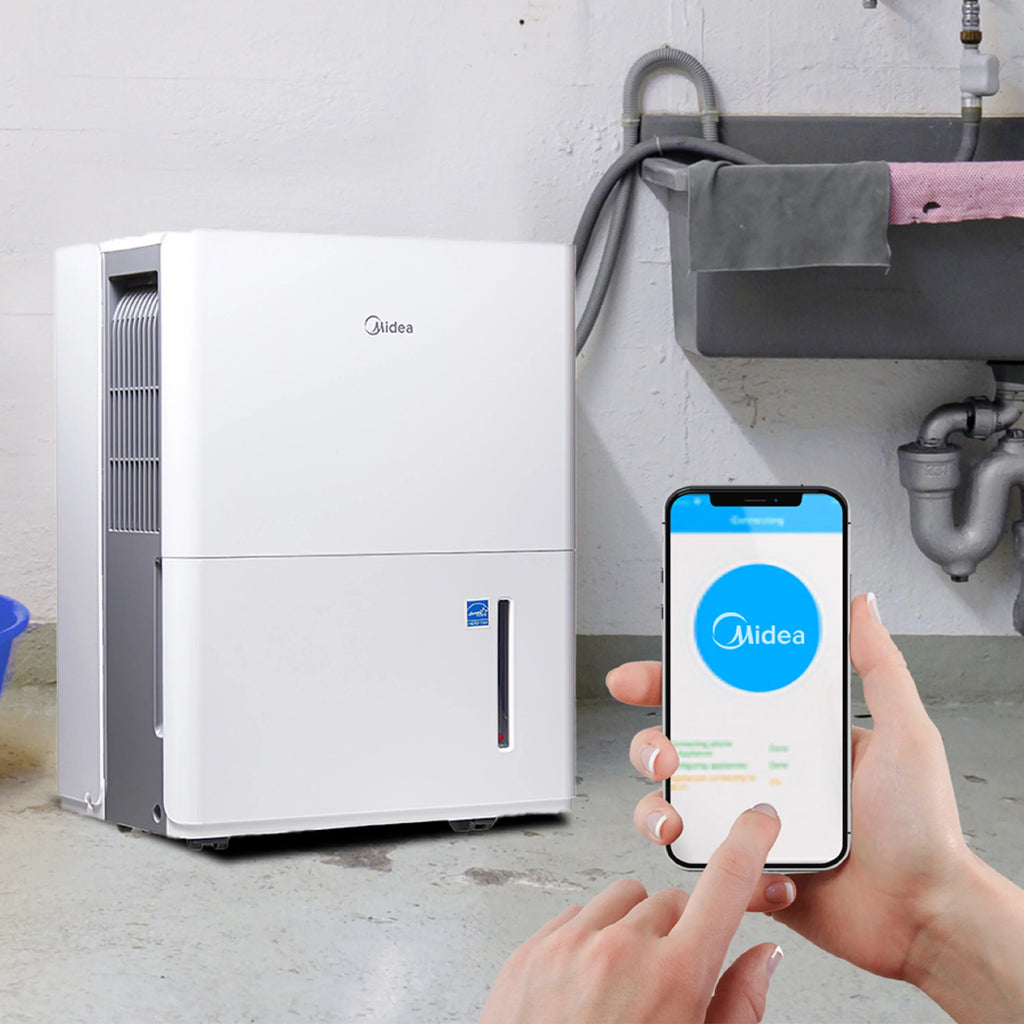 22-Pint Smart Dehumidifier White H40207