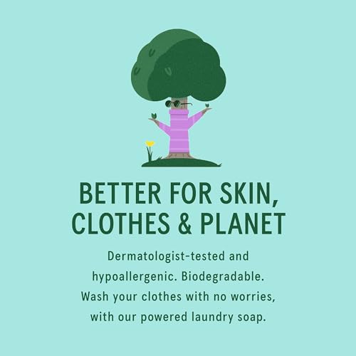 Lemongrass Scent Hypoallergenic Laundry Soap 30 oz 60 Loads B55463