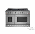 48" Stainless Steel Propane Gas Range with Convection Oven M92195