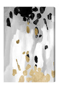 Gold and Noir Canvas Art F823