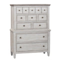 White 5 Drawer Chest I7121