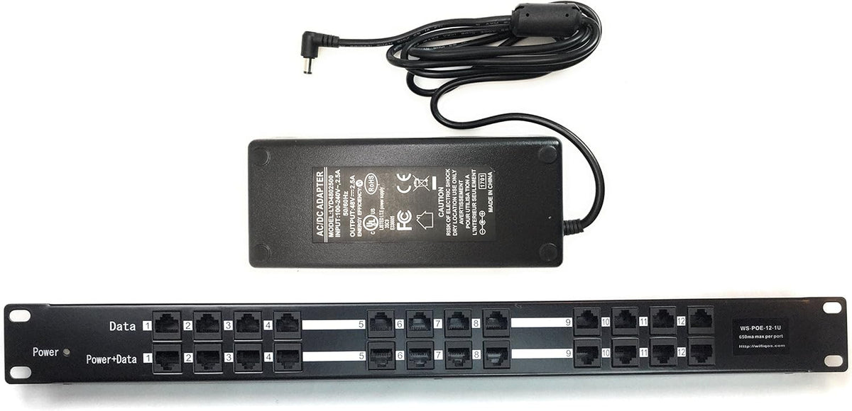 12 Port PoE Injector F162631