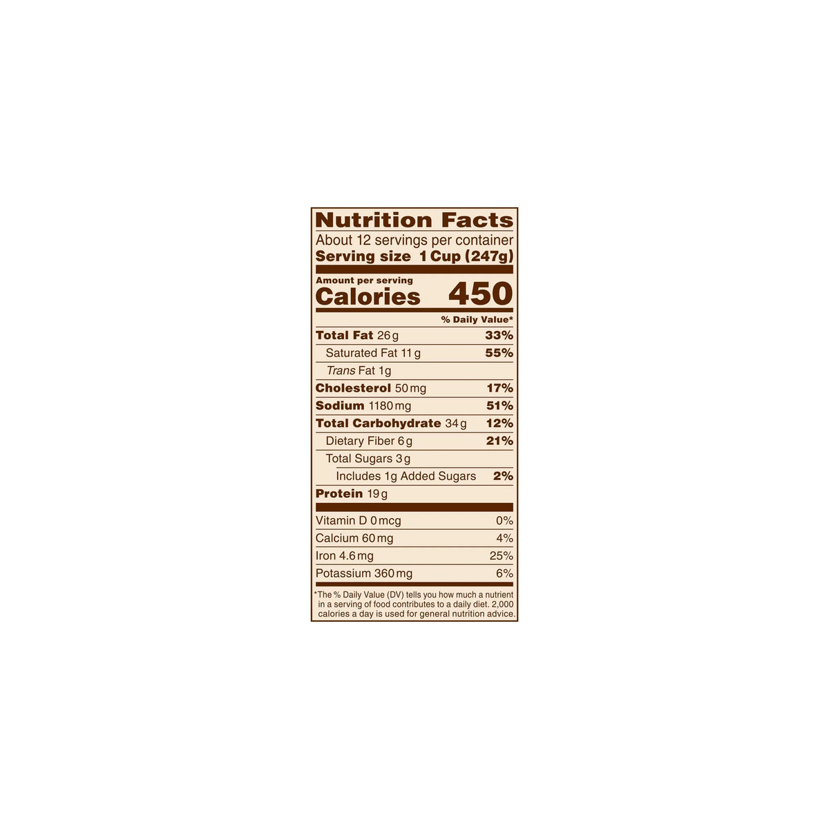Canned Beef Chili, 6 lb 11 oz (Pack of 6) Q52649