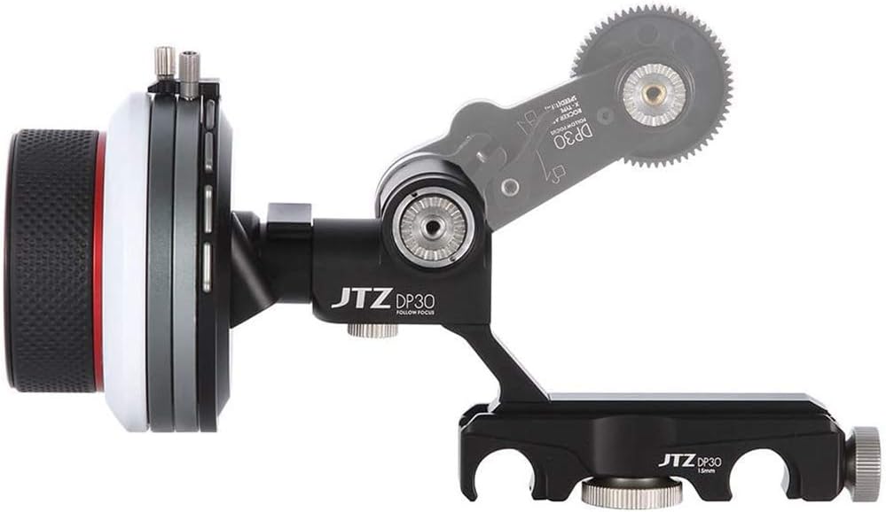 Cine Follow Focus with 15mm/19mm Rail Rod Clamp Kit B522