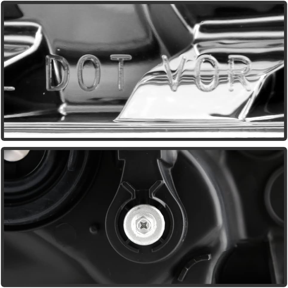 Chrome Headlights Replacement Pair C5783