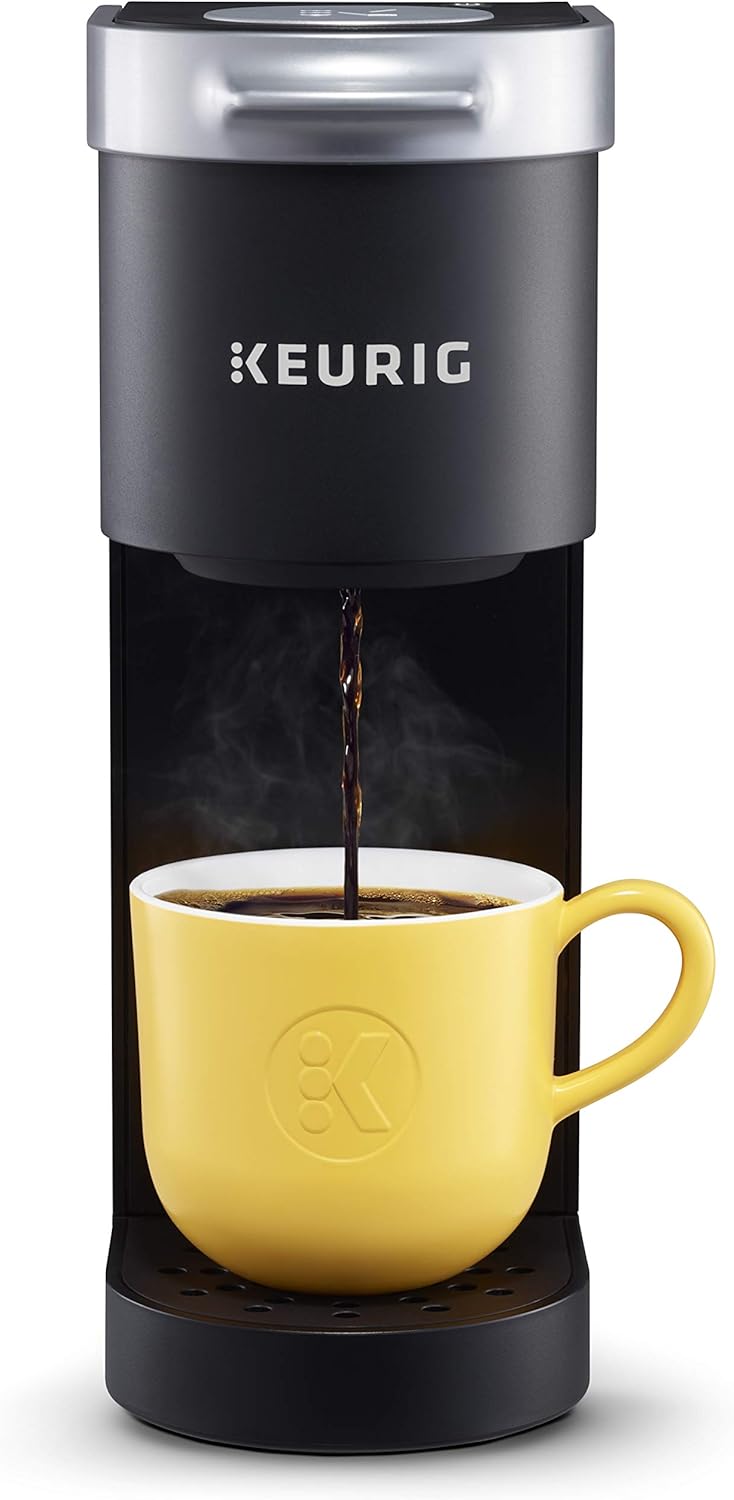 White Single Serve K-Cup Pod Coffee Maker & Black Single Serve Coffee Maker G27957