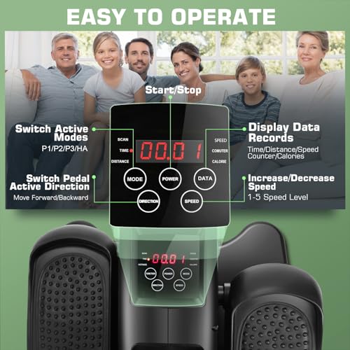 Electric Ellipse Leg Exerciser with Remote Control Q94000