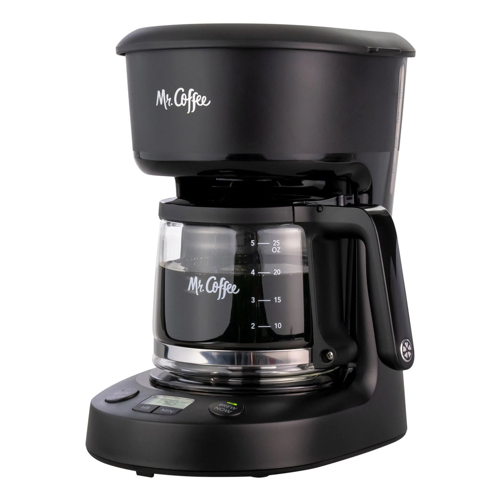 25 oz. Mini Brew Black Programmable Coffee Maker Q6865