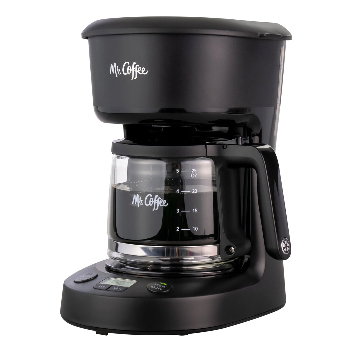 25 oz. Mini Brew Black Programmable Coffee Maker Q6865