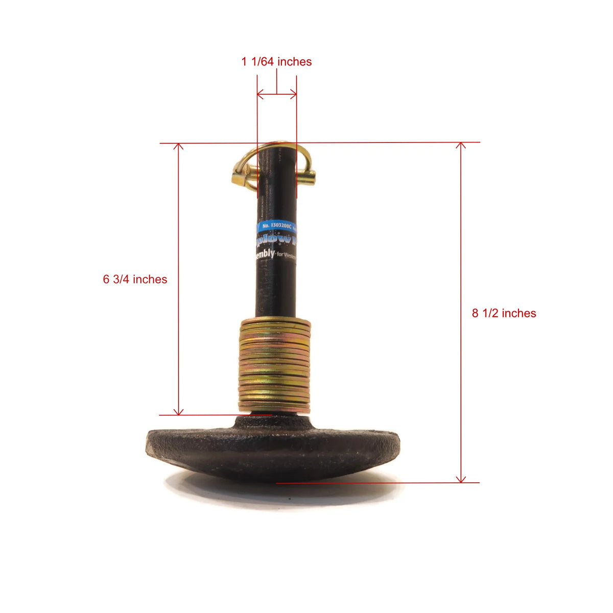 Pack of 2 Shoe Assembly for Plow W5209