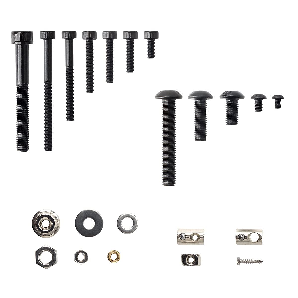 3D Printer Mechanical Fasteners Screws Nuts Full Kit Y24686