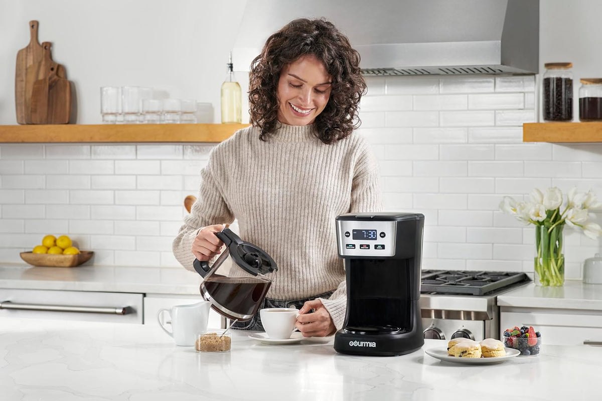 12-Cup Digital Programmable Drip Coffee Machine K626