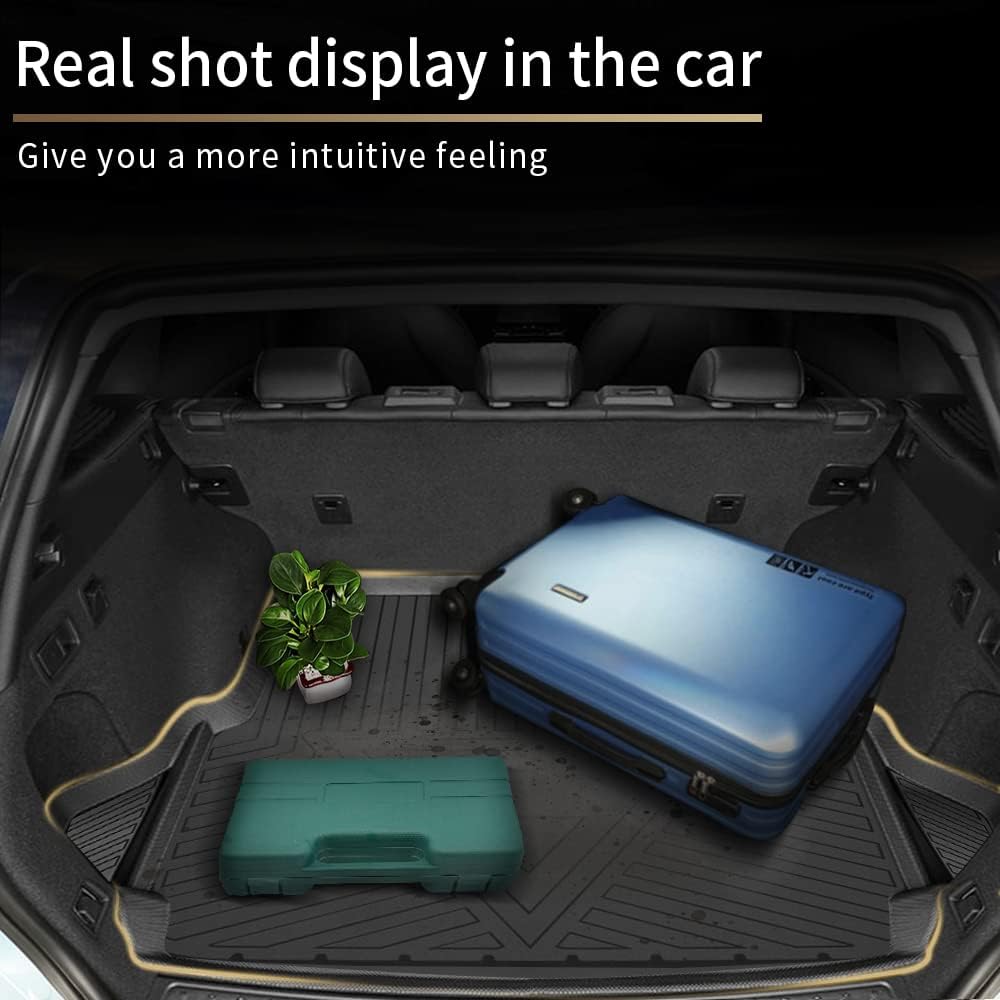 Black Waterproof Cargo Liner Mat Tray N5538