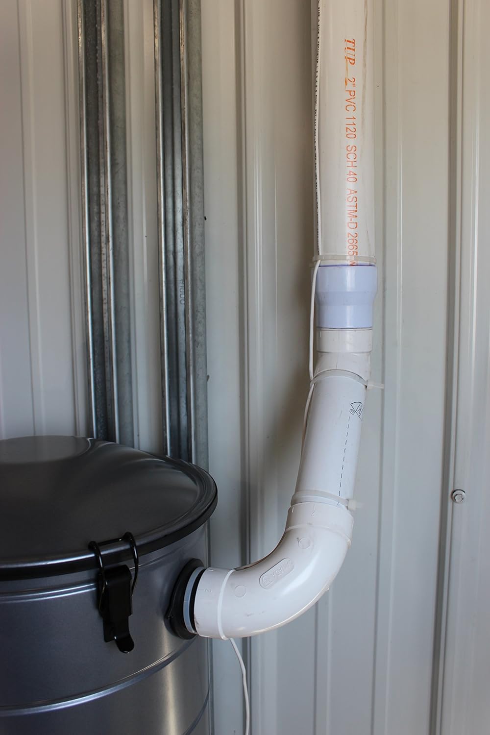 Wall Mounted Commercial Vacuum with 50 ft. Car Care Kit P5077