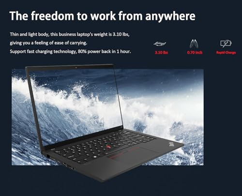 14" FHD+ Touchscreen Business Laptop with 16GB RAM, 1TB SSD, Backlit, Fingerprint, 1080p Webcam, Wi-Fi 6E, Win 11 Pro B9251
