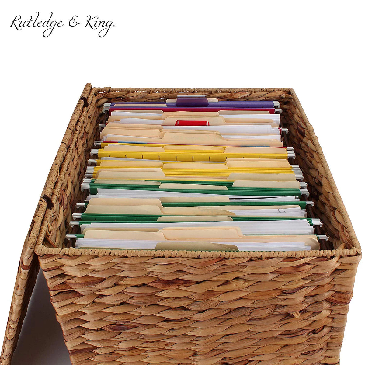 Seagrass Rolling File Cabinet Z537335