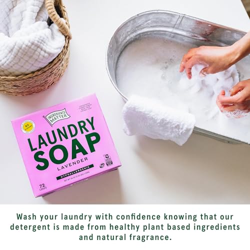Lemongrass Scent Hypoallergenic Laundry Soap 30 oz 60 Loads B55463