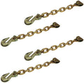 18 Inch Chain Extension with Connector Bracket 4 Pack Q21229