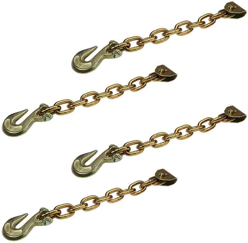 18 Inch Chain Extension with Connector Bracket 4 Pack Q21229