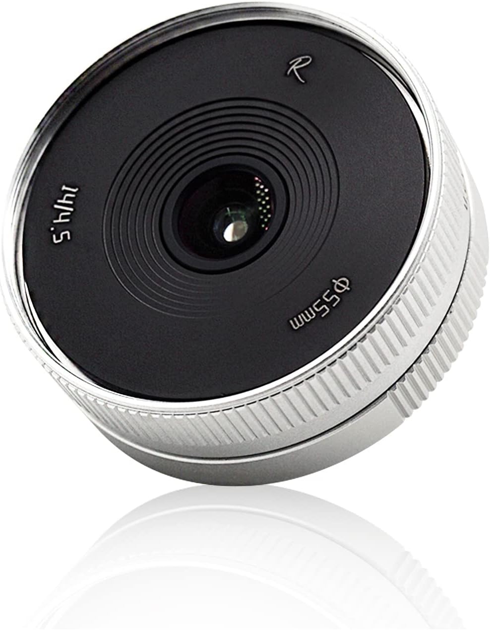 14mm F4.5 Ultra Wide Angle APS-C Manual Prime Lens Silver A62355