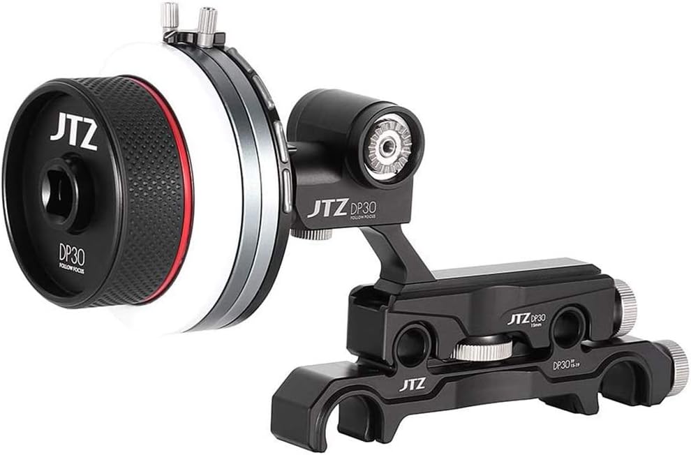 Cine Follow Focus with 15mm/19mm Rail Rod Clamp Kit B522
