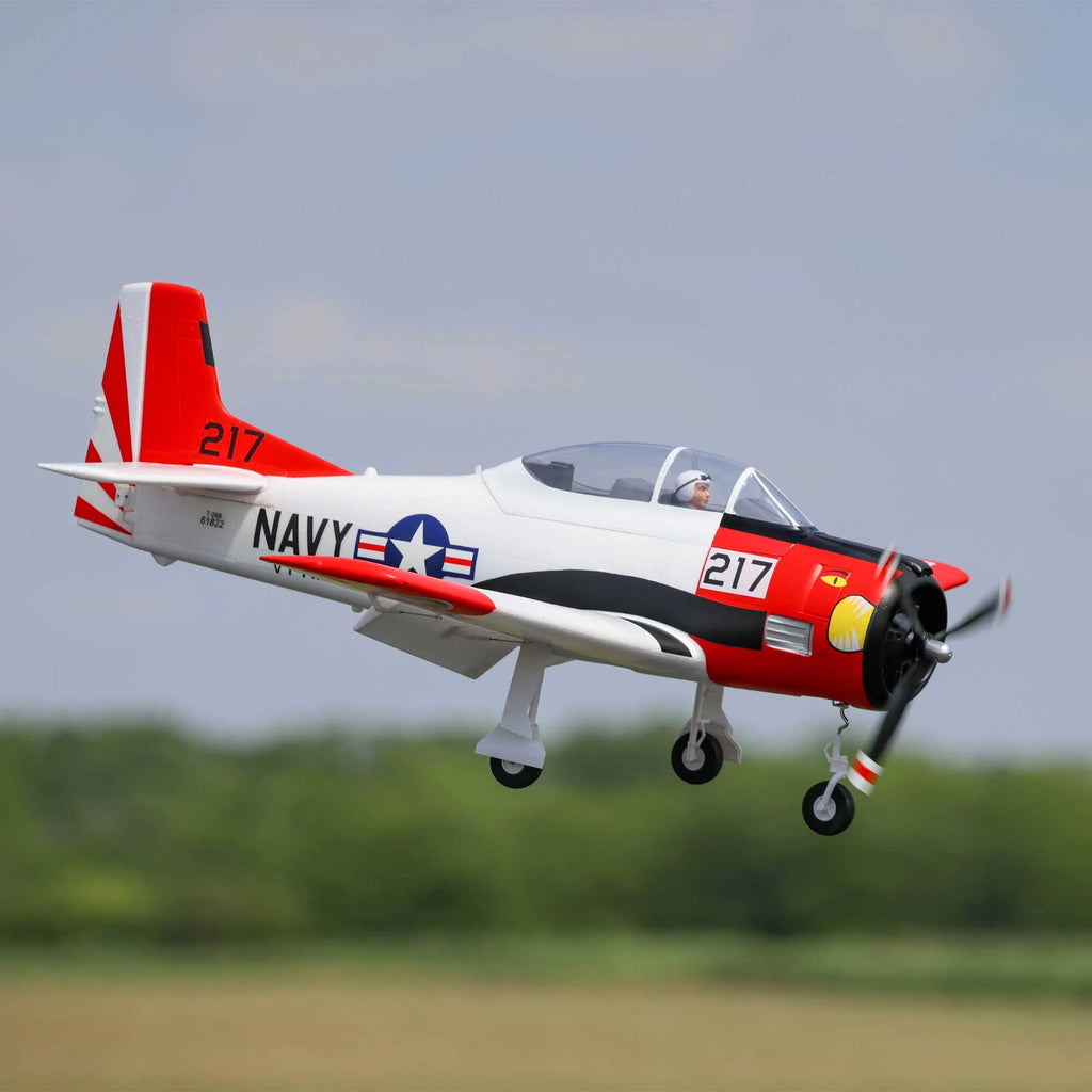 T-28 Trojan 1.2m BNF Basic RC Airplane P8906