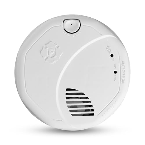 Battery Powered Z-Wave Smoke Detector & Carbon Monoxide Alarm R538
