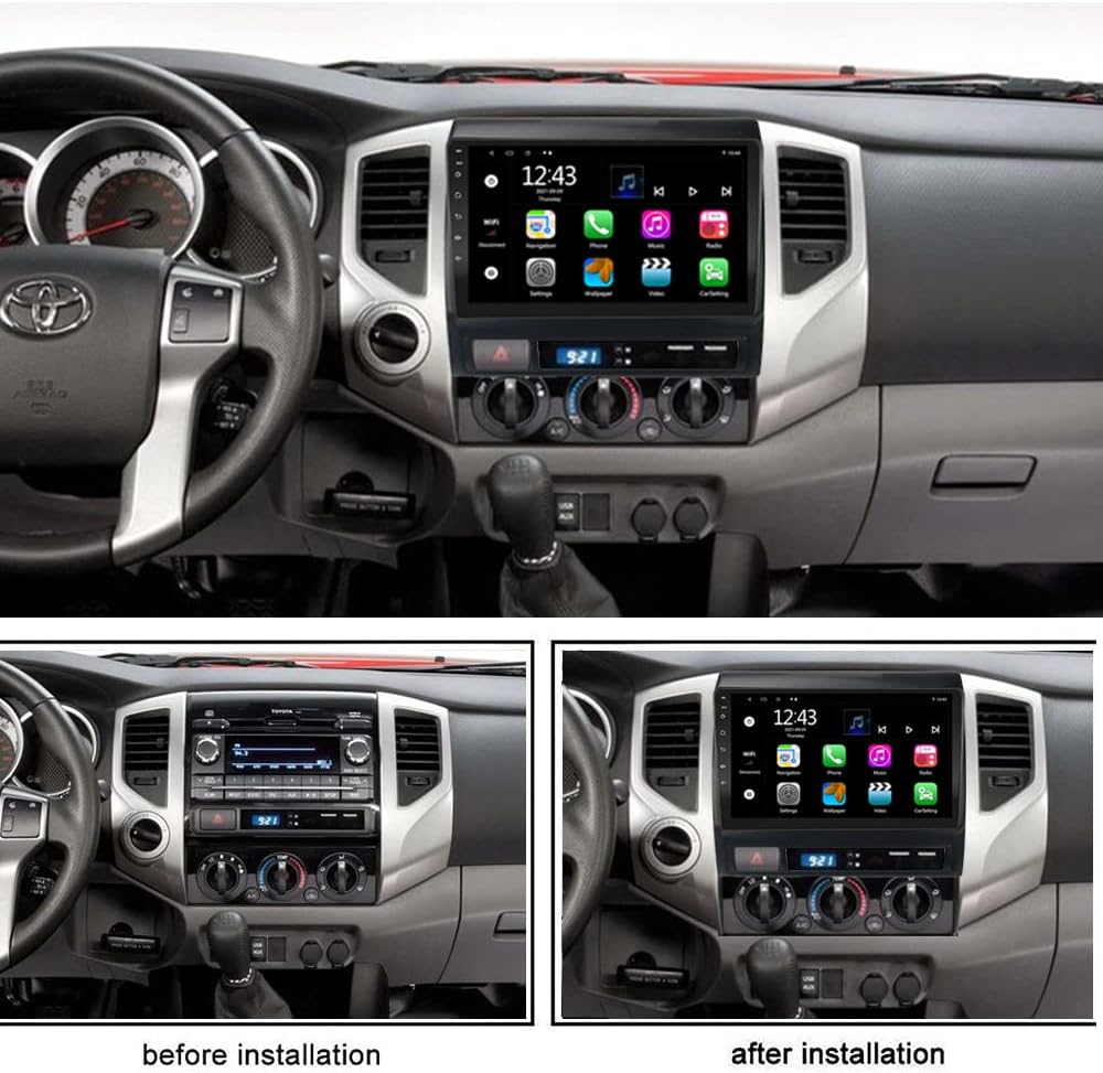 Android 11 Car Radio 9 inch Touch Screen Bluetooth USB Player K648