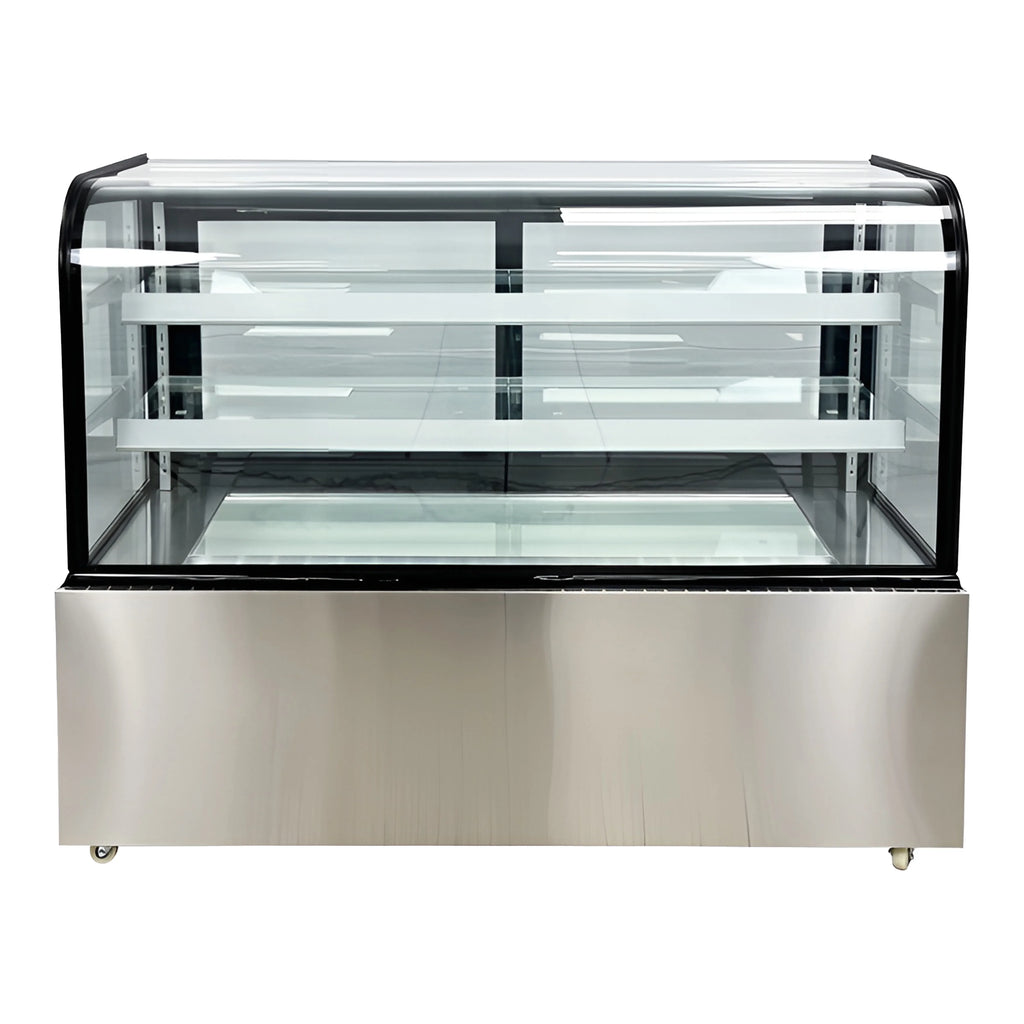 60 in. Double Tempered Glass Bakery Refrigerator Case 17.7 Cu. ft. I547602