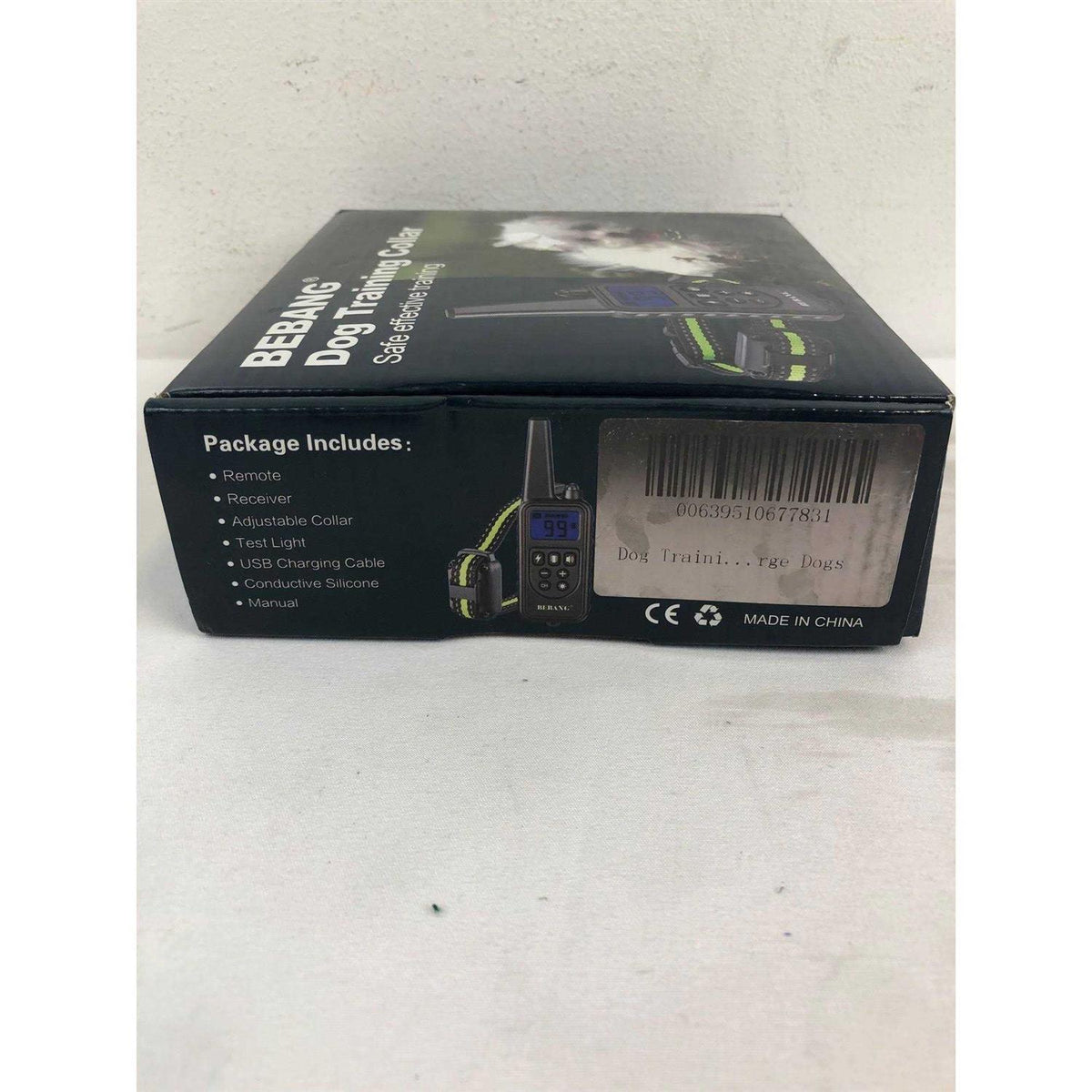 2600FT Dog Training Collar with Remote 3 Modes Beep Vibration Shock N369