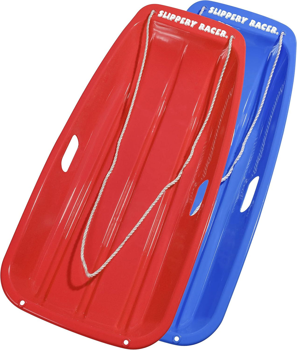 Flexible Plastic Toboggan Snow Sled with Pull Rope T97805