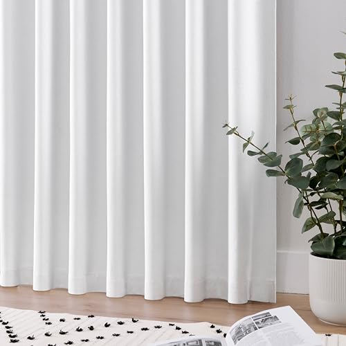 Light Grey Blackout Curtains 84 inches long U7530