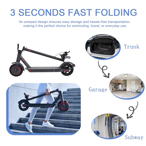 350W Electric Scooter with 8.5" Solid Tires L4092