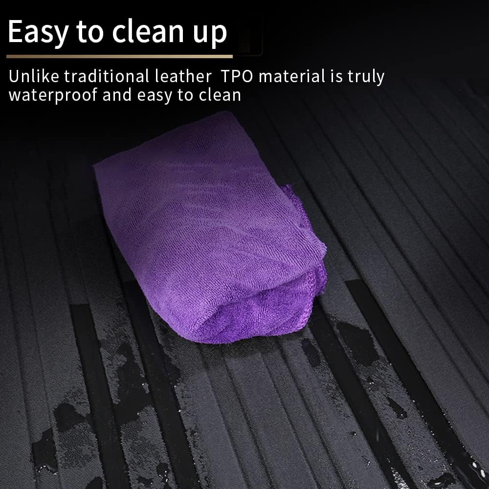 Black Waterproof Cargo Liner Mat Tray N5538