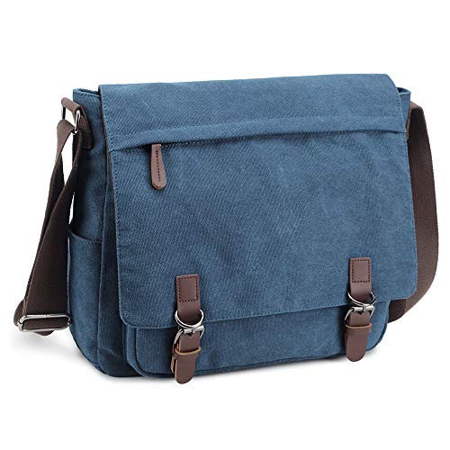 Canvas Messenger Bag for 15.6 Inch Laptop V84821